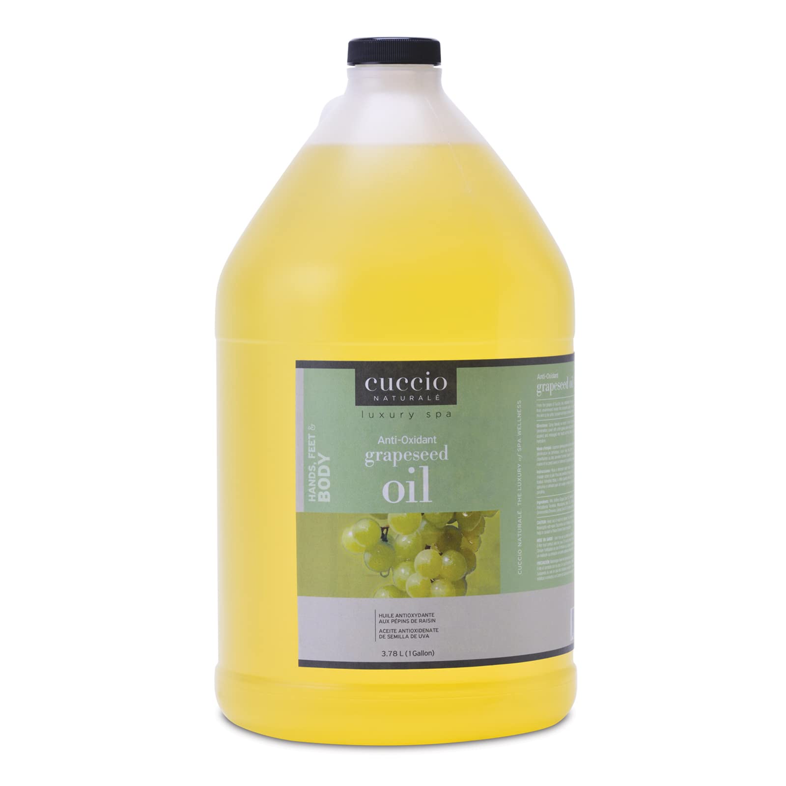 Luxury Spa Anti-Oxidant Oil - Grapeseed By Cuccio Naturale For Unisex - 1 Gallon Oil