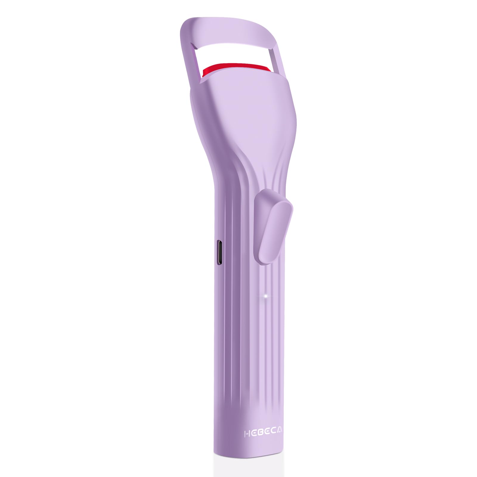 HEBECA Heated Eyelash Curlers, Electric Eye Lashes Curler with Innovative Heating Silicone Pad for Lifted Lashes 24 Hours, No Pi