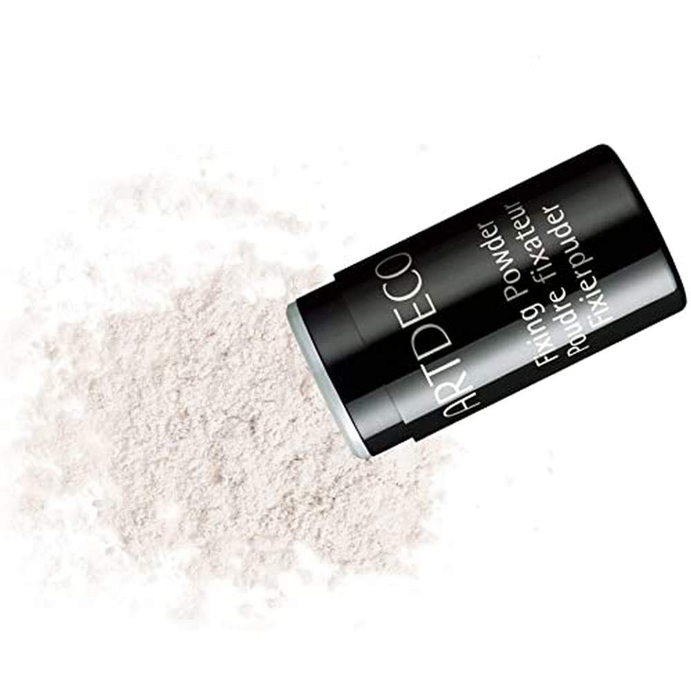 ARTDECO Fixing Powder Caster - Transparent Loose Setting Powder - Mattifies Makeup, Sets Cream Products - Ideal for Oily Skin - 