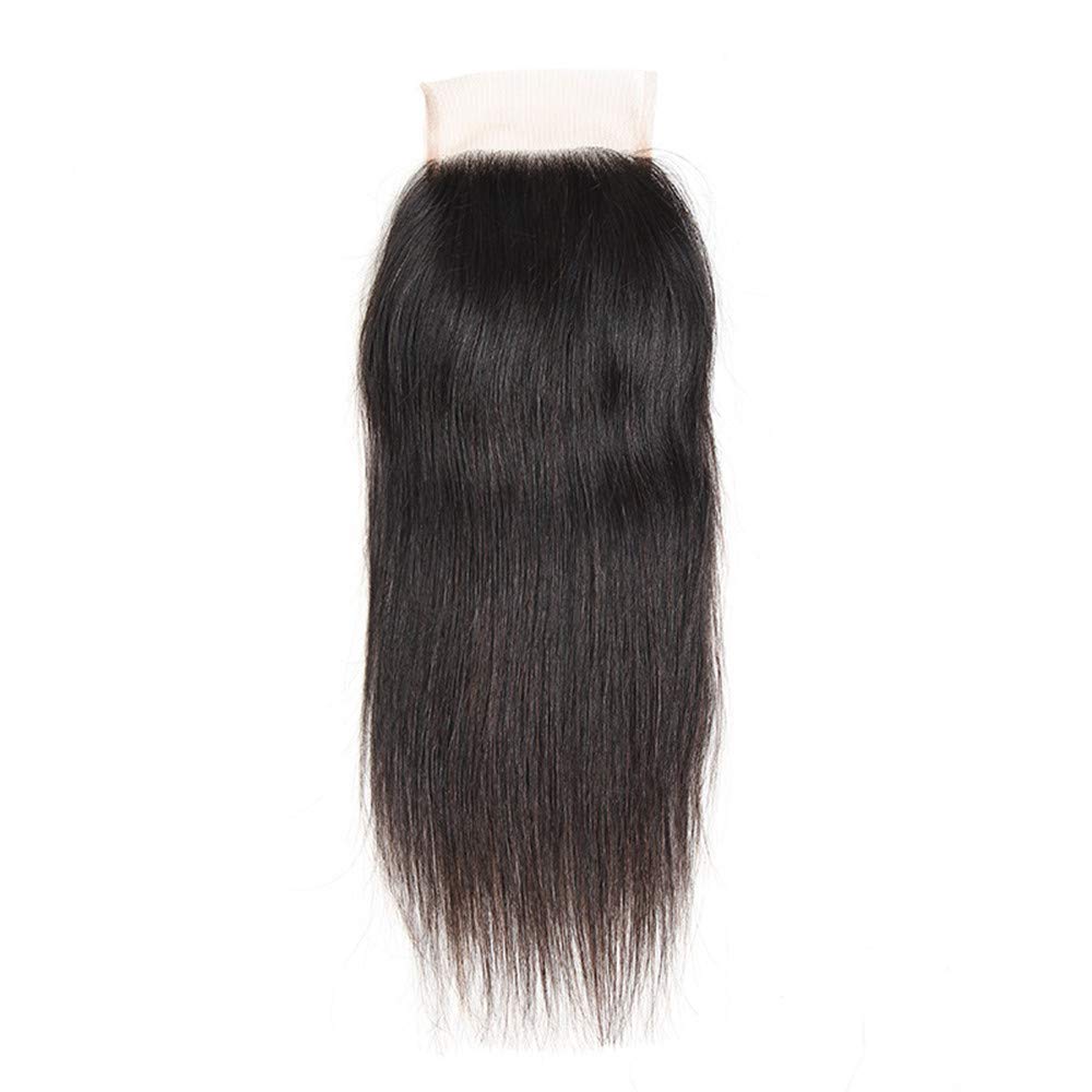 Straight Lace Closure Human Hair 4X4 Hd Lace Closure 14 Inch Unprocessed Brazilian Virgin Hair Lace Frontal Free Part Closure 10