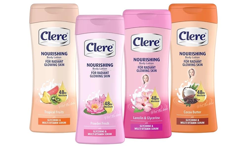 CLERE Nourishing Body Lotion - Powder Fresh - 400mL