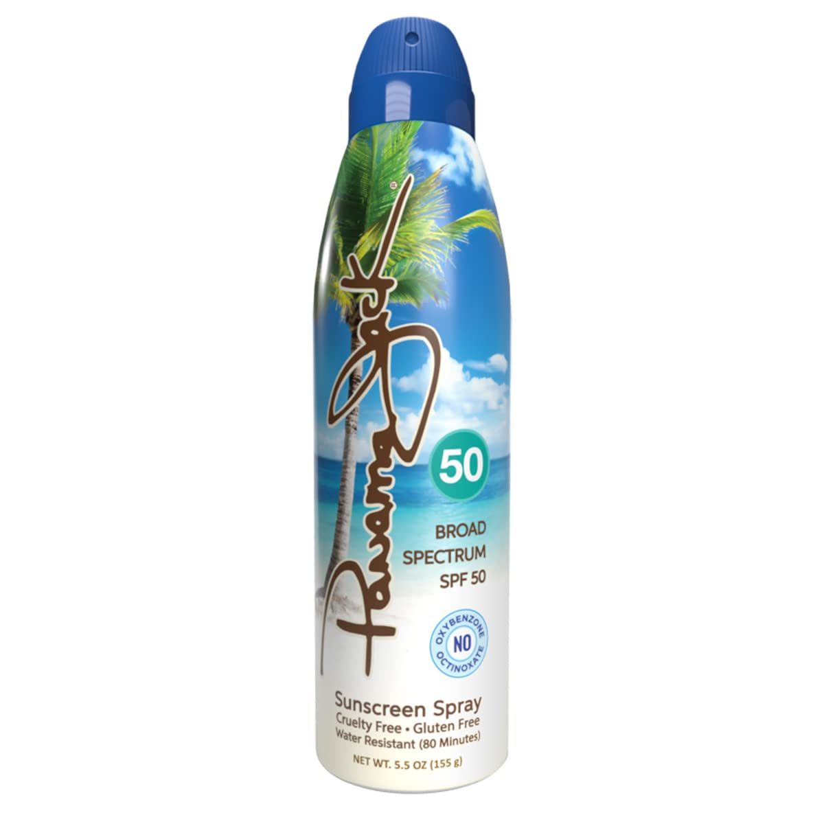 Panama Jack Continuous SPF No. 50 Suncreen Spray 6oz, 6 Oz,Pack of 1,4150