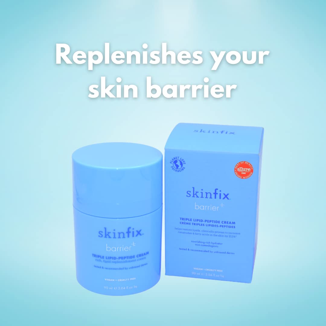 Skinfix Barrier+ Triple Lipid-Peptide Refillable Face Cream 3 Oz / 90 Ml