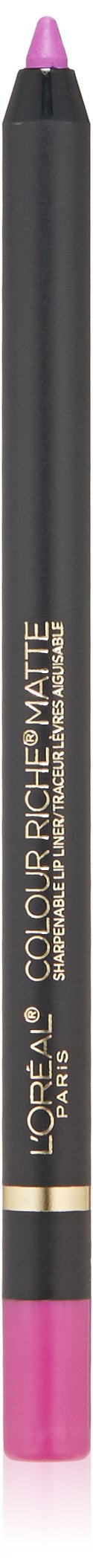 L'Or  al Paris Colour Riche Matte Lip Liner, Strike A Matte-Ch, 0.04 oz.