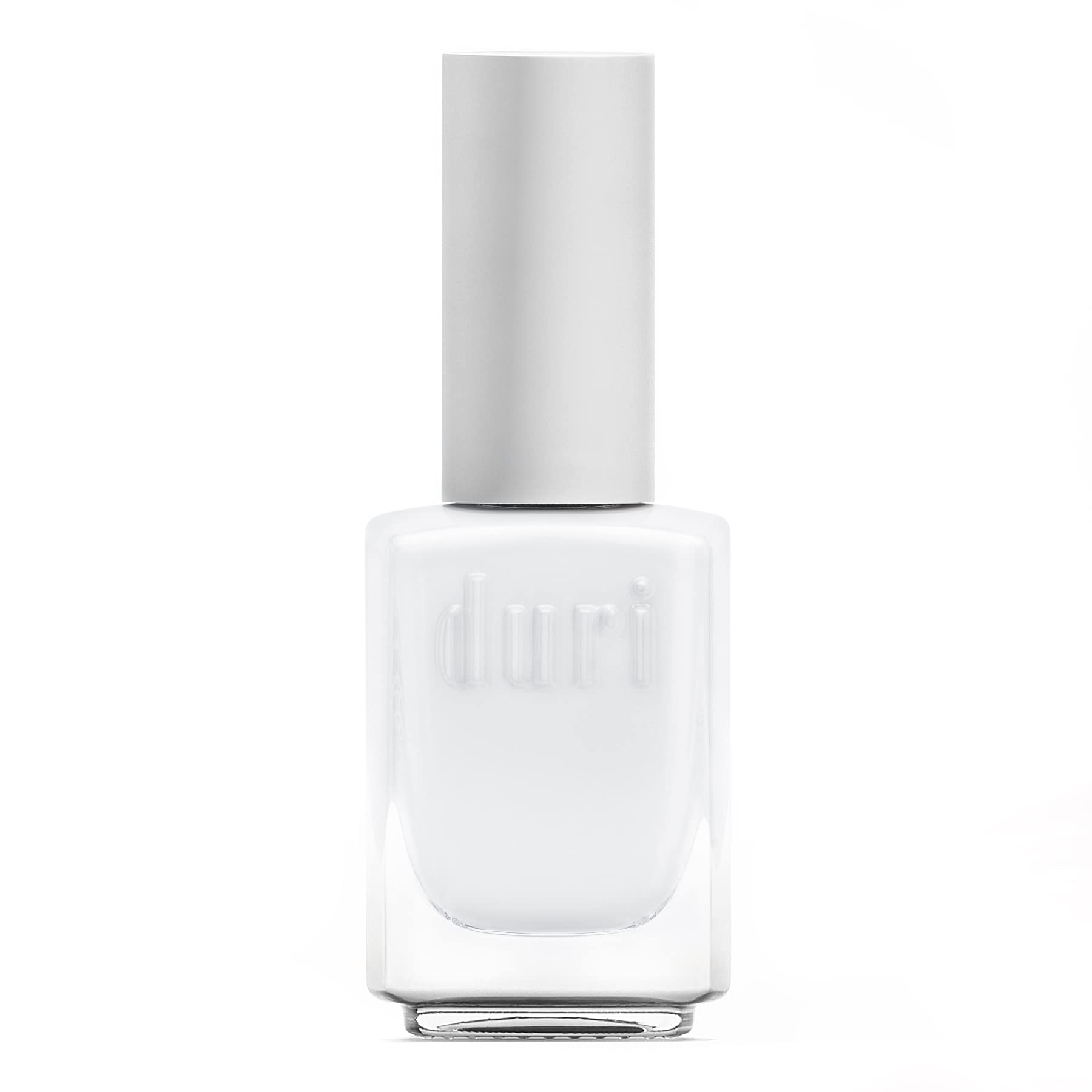 duri 4 Blank Nail Polish, Pure White, Ful Coverage, Quick Drying, Lasting, 0.45 Fl Oz