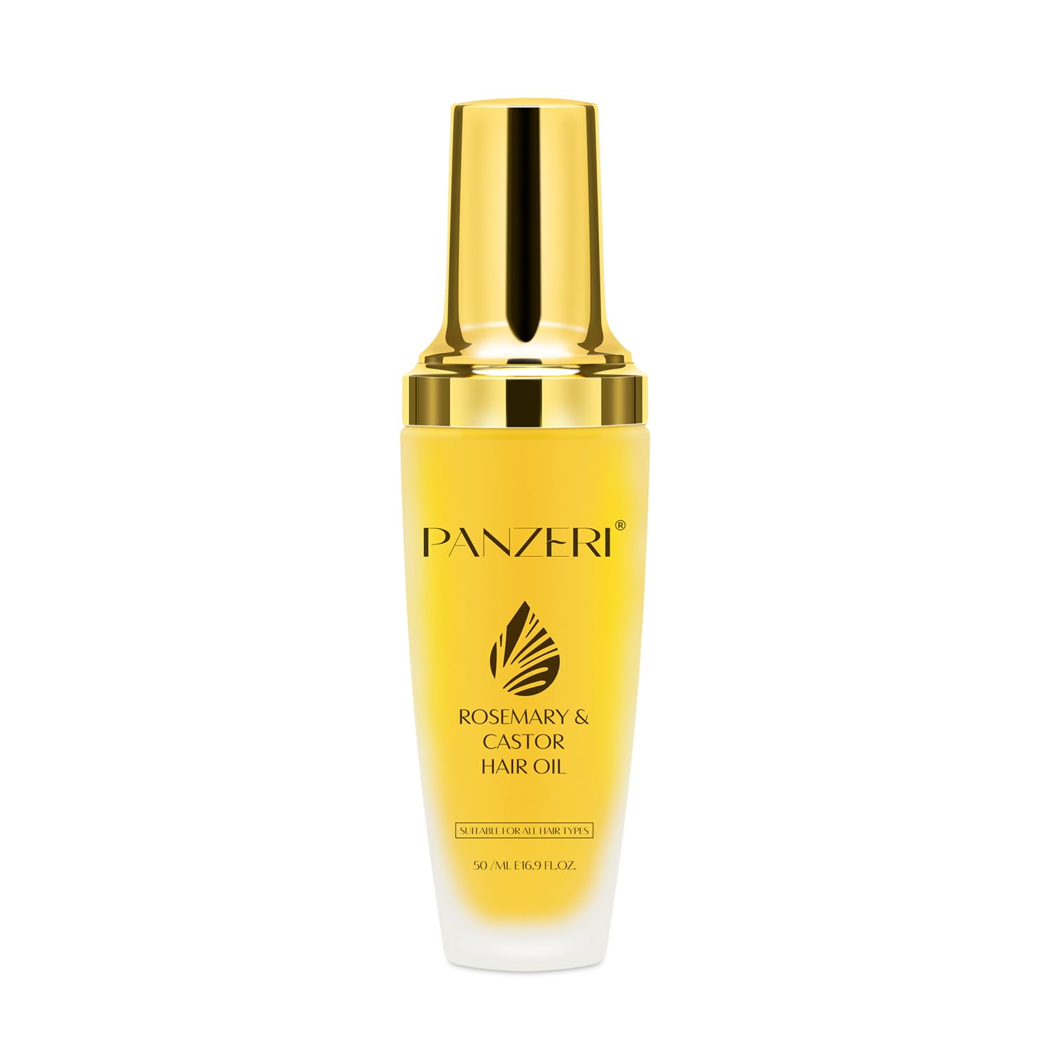 PANZERI Original Hair Oil Serum for Smooth Frizz and Add Shine  1.69fl oz | with Rosemary Oil & Castor Oil | Hair Strenghtening