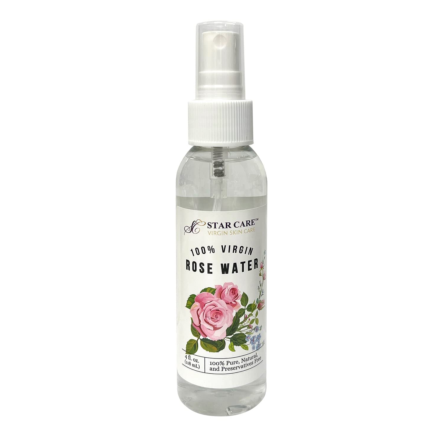 STAR CARE 100% Virgin Rose Water (4oz)