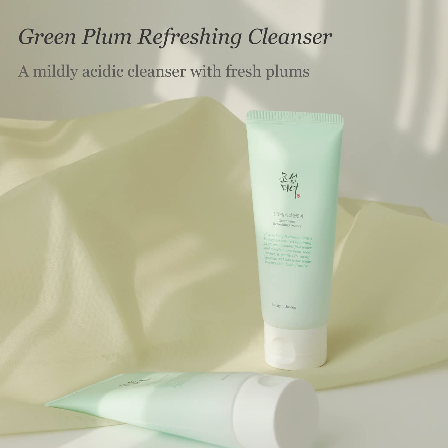 [Beauty Of Joseon] Green Plum Refreshing Cleanser (100Ml, 3.38 Fl.Oz.)
