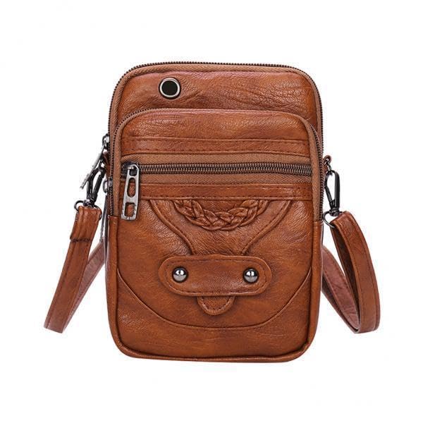 Bnf 2Xwomen Body Cell Phone Bag Shoulder Bag Cellphone Cards Wallet Bag Brown | Womens Handbags & Bags