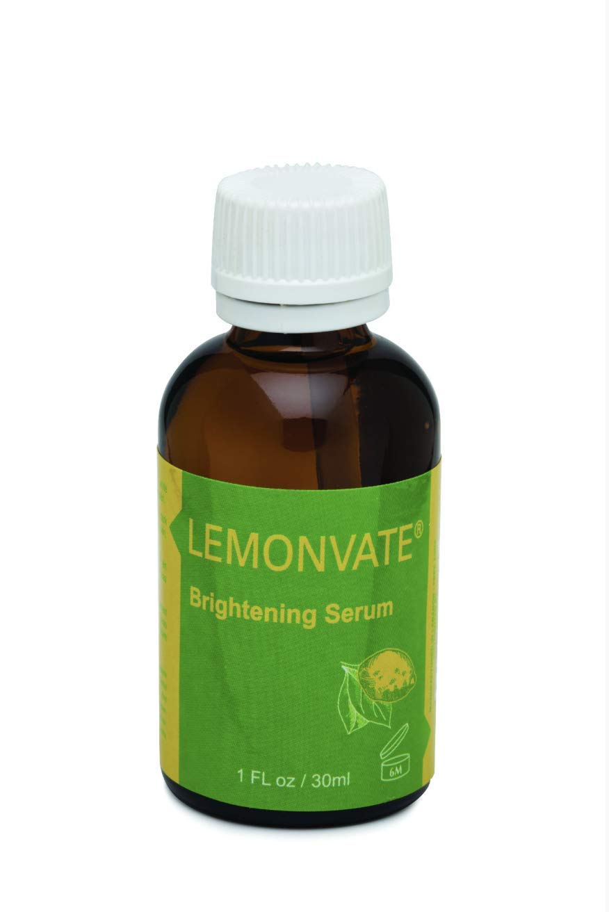 Hydroquinone Free Lemonvate Brightening Serum 30ml  Formulated to Fade Dark Spots and to Prevent Skin Discoloration, with Alpha