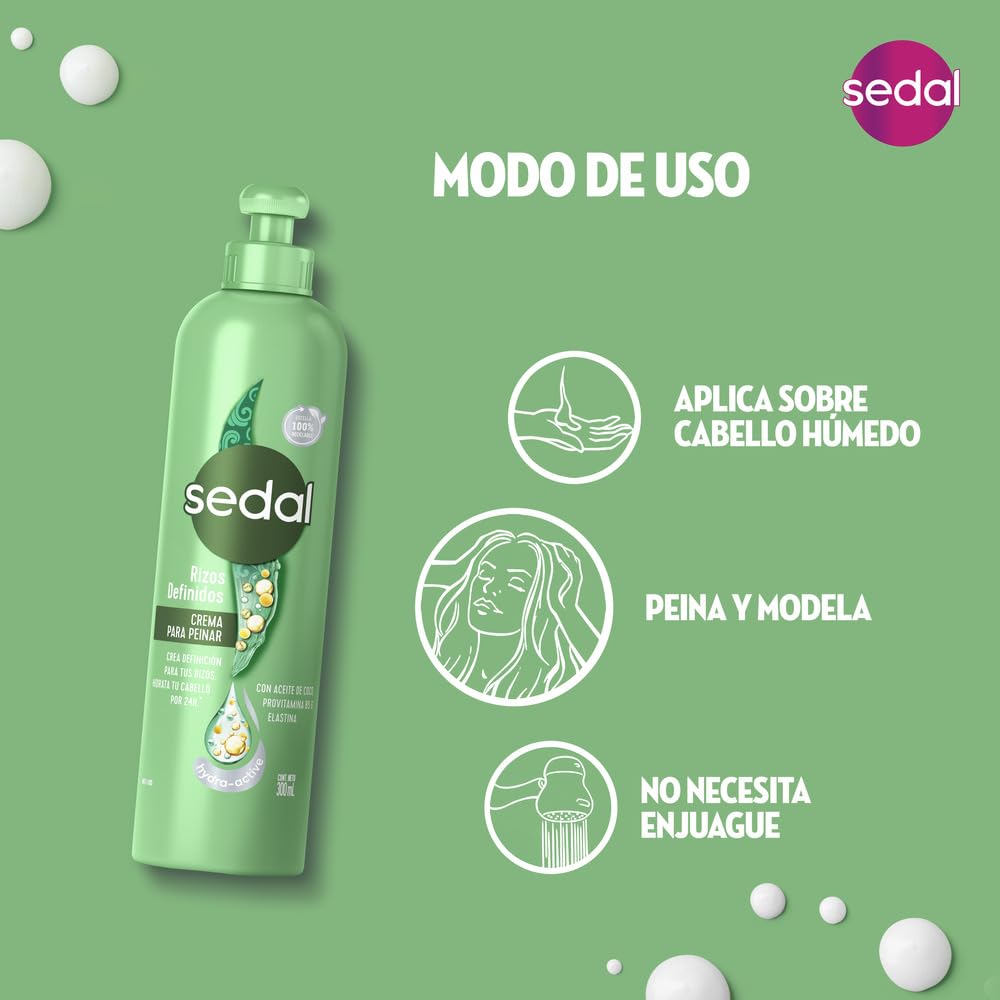Sedal Rizos Definidos styling cream 300 ml
