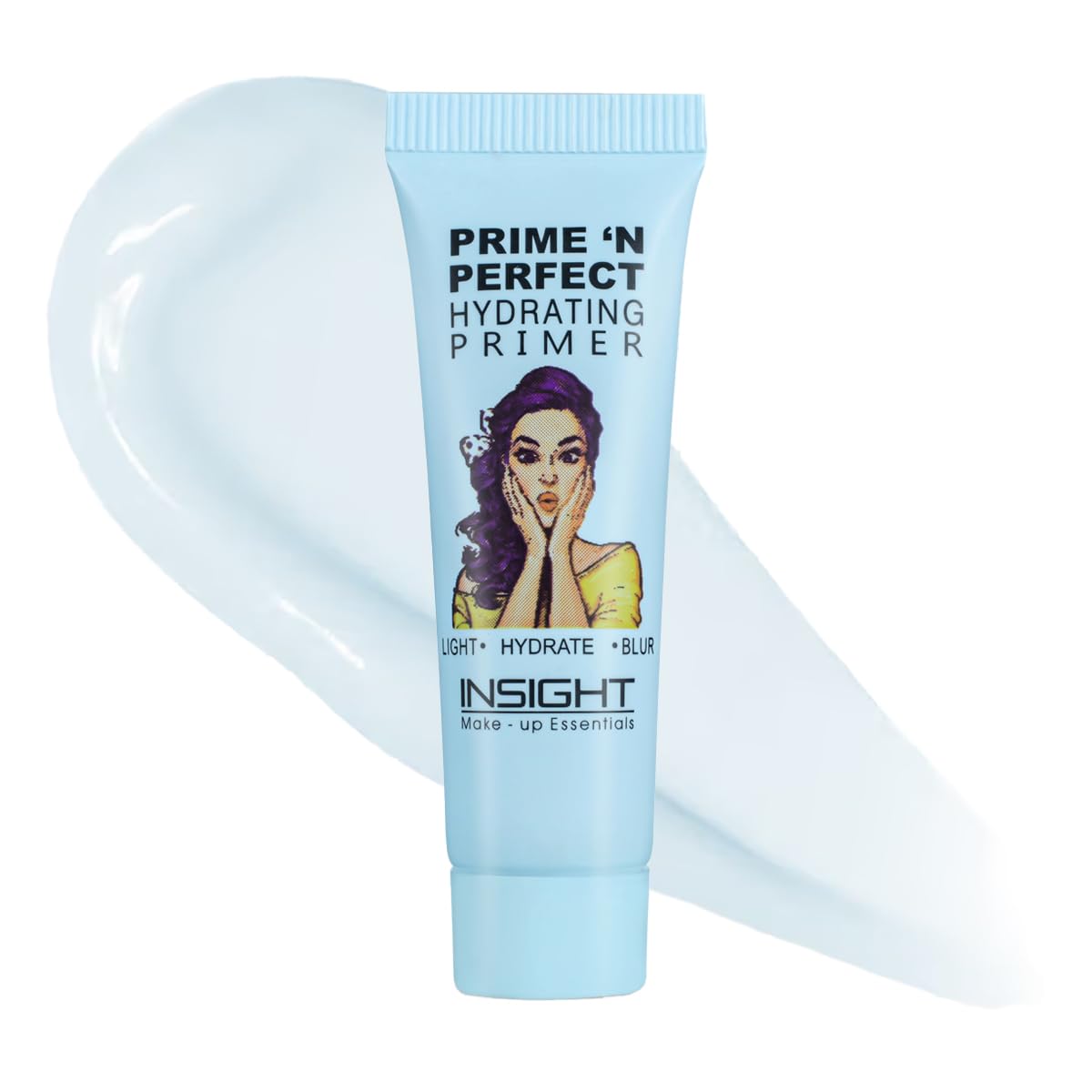 Insight Prime N Perfect Hydrating Primer 10 Ml |Featherlight Formula, Intense Hydration|Minimizes Pores, Smooths & Refines Skin