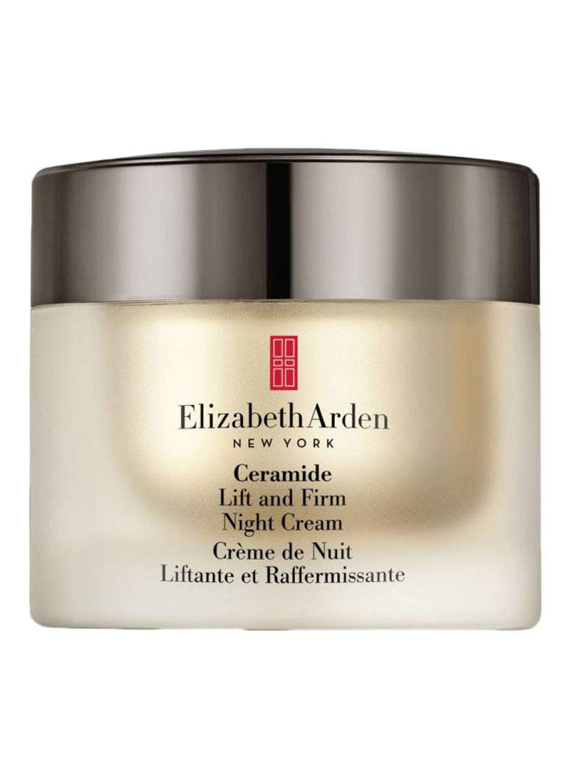 Elizabeth Arden Ceramide Cream, Face Lift and Firm Night Face Moisturizer, Ultra All Night Repair, 1.7 Oz