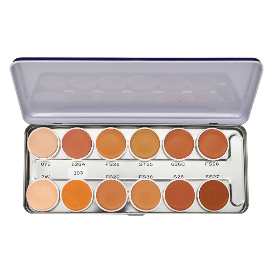Fashion Colour Colour Correction Natural Makeup Base Full Palette  For All Skin Tones, Dermatologically Approved Creamy & Long 