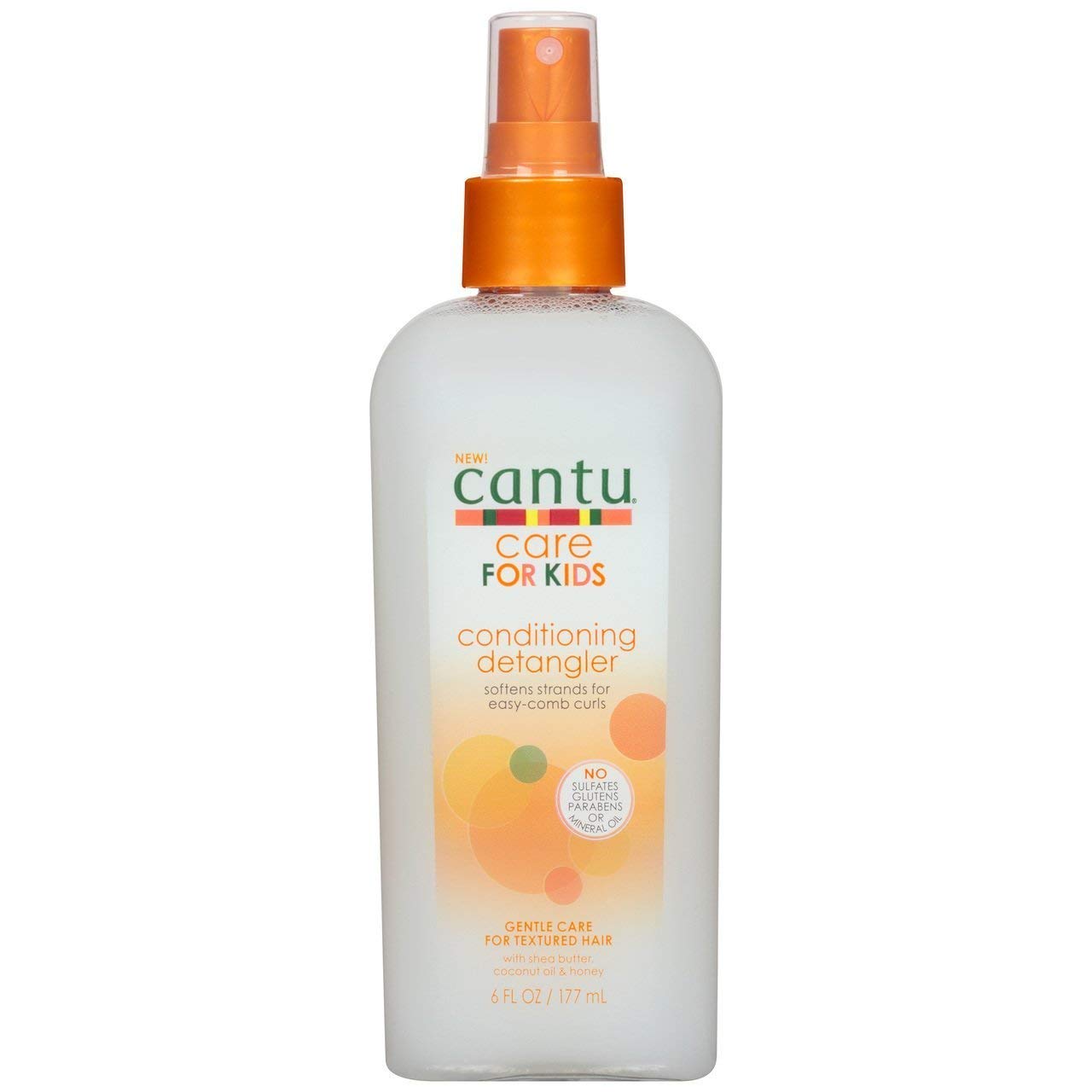 Cantu Care For Kids Conditioning Detangle 6 Ounce Pump (177Ml) (3 Pack)