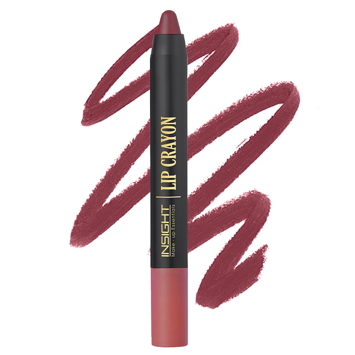 Insight Long Lasting Lip Crayon - All-Day Comfort | Matte Finish | Waterproof | Non-Transfer | Non-Sticky | Enriched With Vitami
