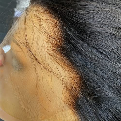 Beeos 180% Density Skinlike Real Hd Lace Wig,Curly 13X4 Full Frontal Lace Wig Pre Plucked Clean Hairline With Baby Hair Brazilia