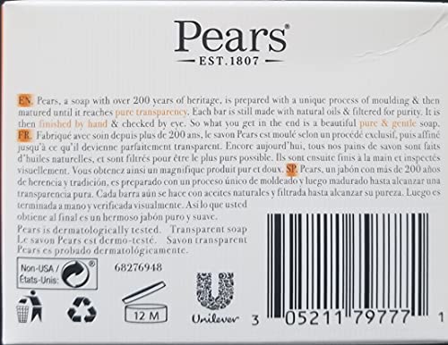 Pears Transparent Soap 35oz