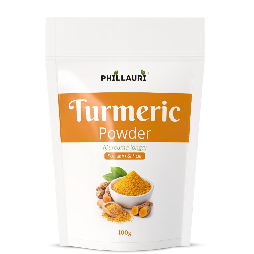 Turmeric For Glowing Skin,Turmeric Powder For Skin And Hair Care, Tan Removal & Acne Control Face & Body Care, For Face Pack And