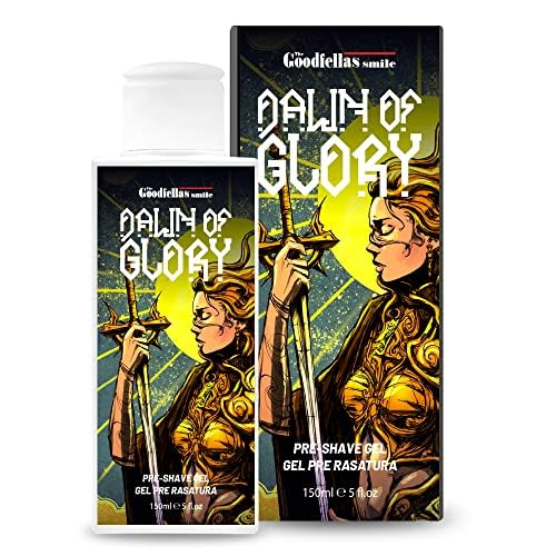 The Goodfellas' Smile, Pre Shave Oil/Gel, Made in Italy, Large 5.1 oz. Size (Dawn of Glory/Unscented)