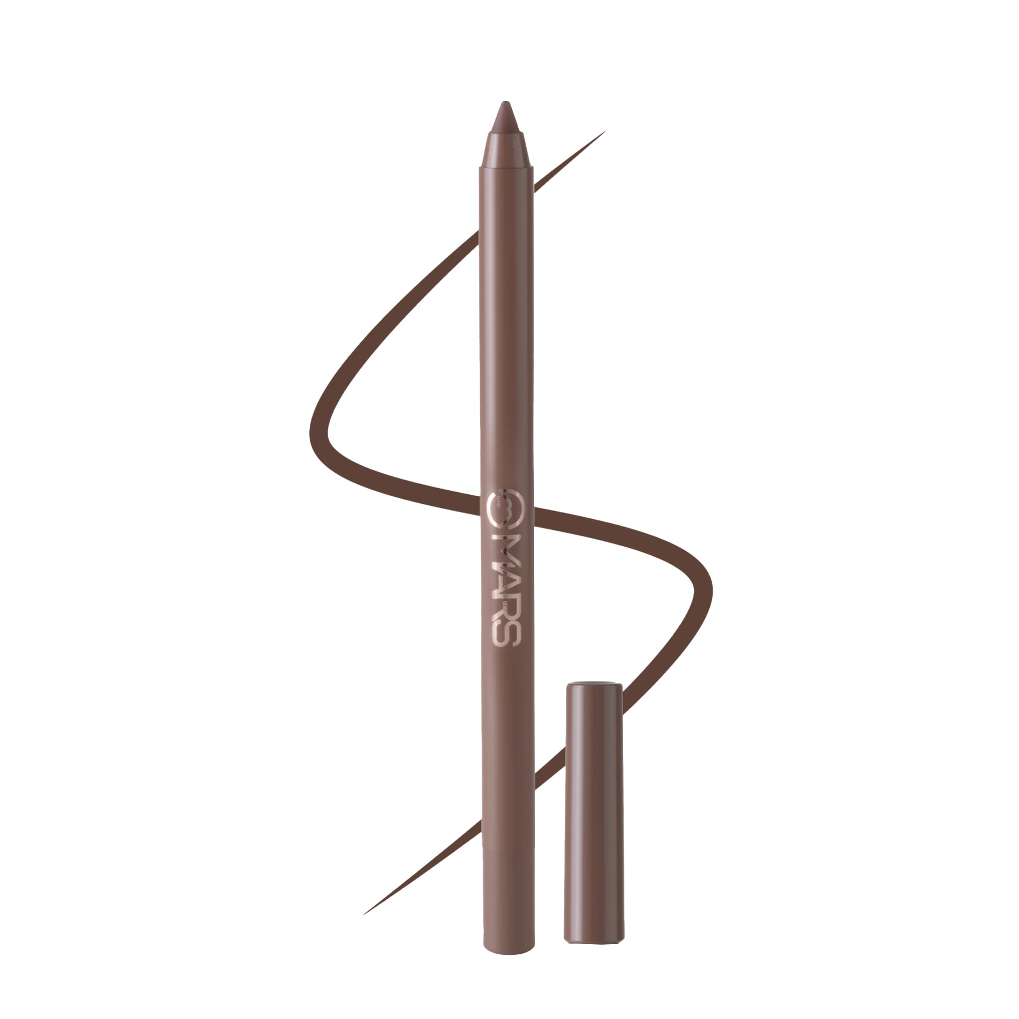 Mars WonT Smudge WonT Budge Smooth Glide Matte Kajal Pencil | Long Stay & Waterproof (1.4G) (07-Desert Dust), Assorted, Brown