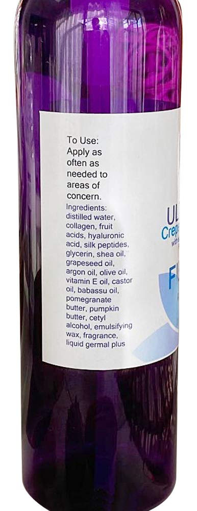 Diva Stuff For Men Crepey Skin Cream With Hyaluronic Acid, Argan Oil, Silk Peptides and More, For Dry, Crepey. Damaged and Aging