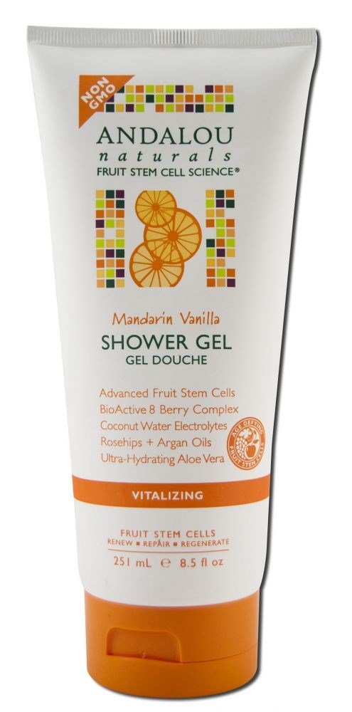 Andalou Naturals Shower Gel Mandrin Vanila