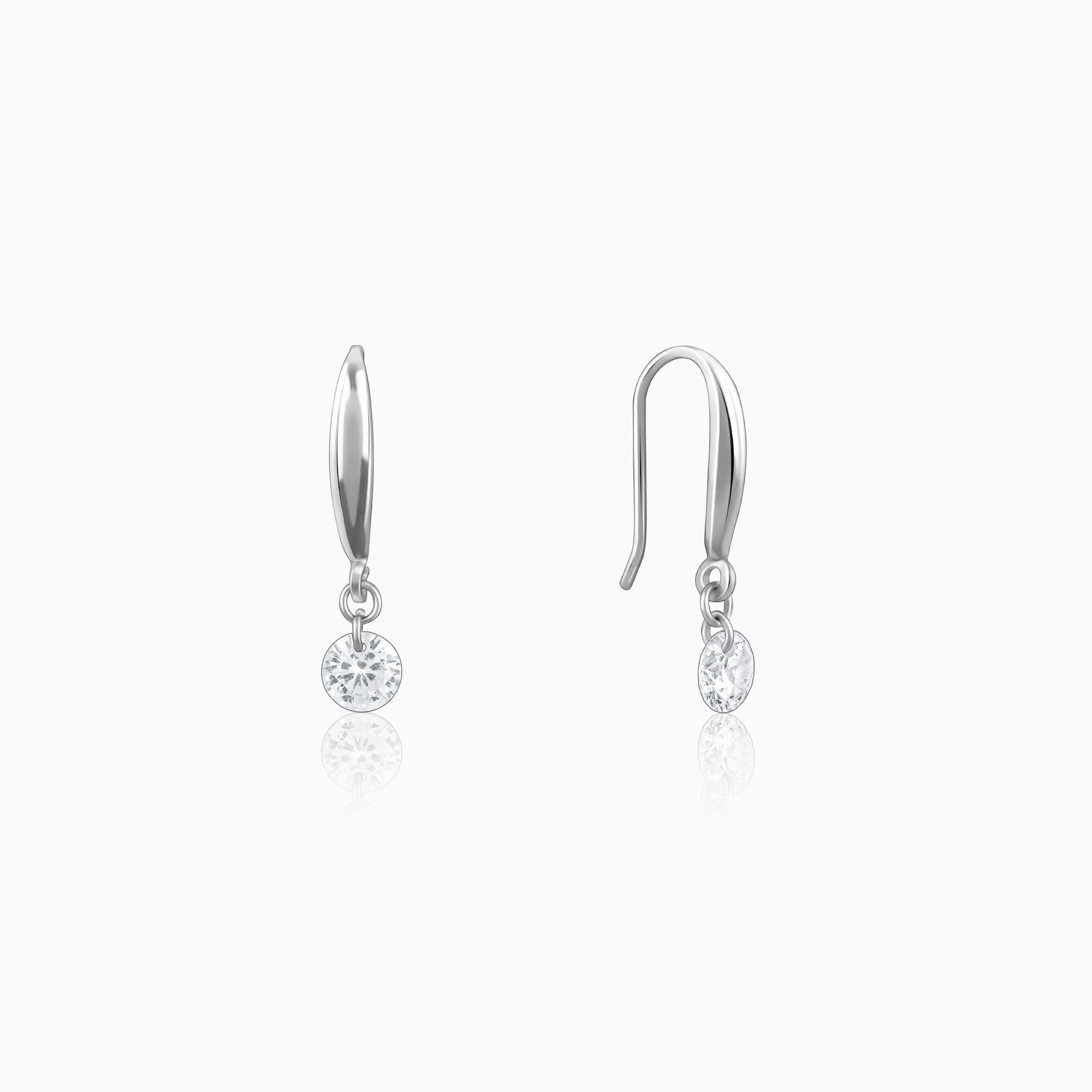 Giva 925 Silver Classic Shiny Drop Earrings| Drops To Gift Women & Girls | With Certificate Of Authenticity And 925 Stamp | 6 Mo