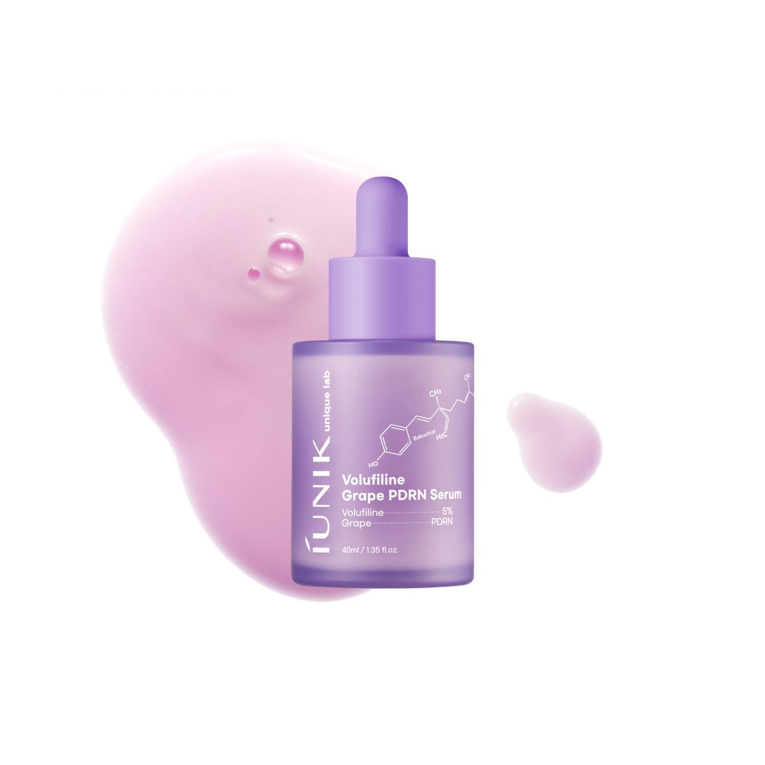IUNIK Volufiline Grape PDRN SerumFirming Volume & Pore Care 1.35 fl oz
