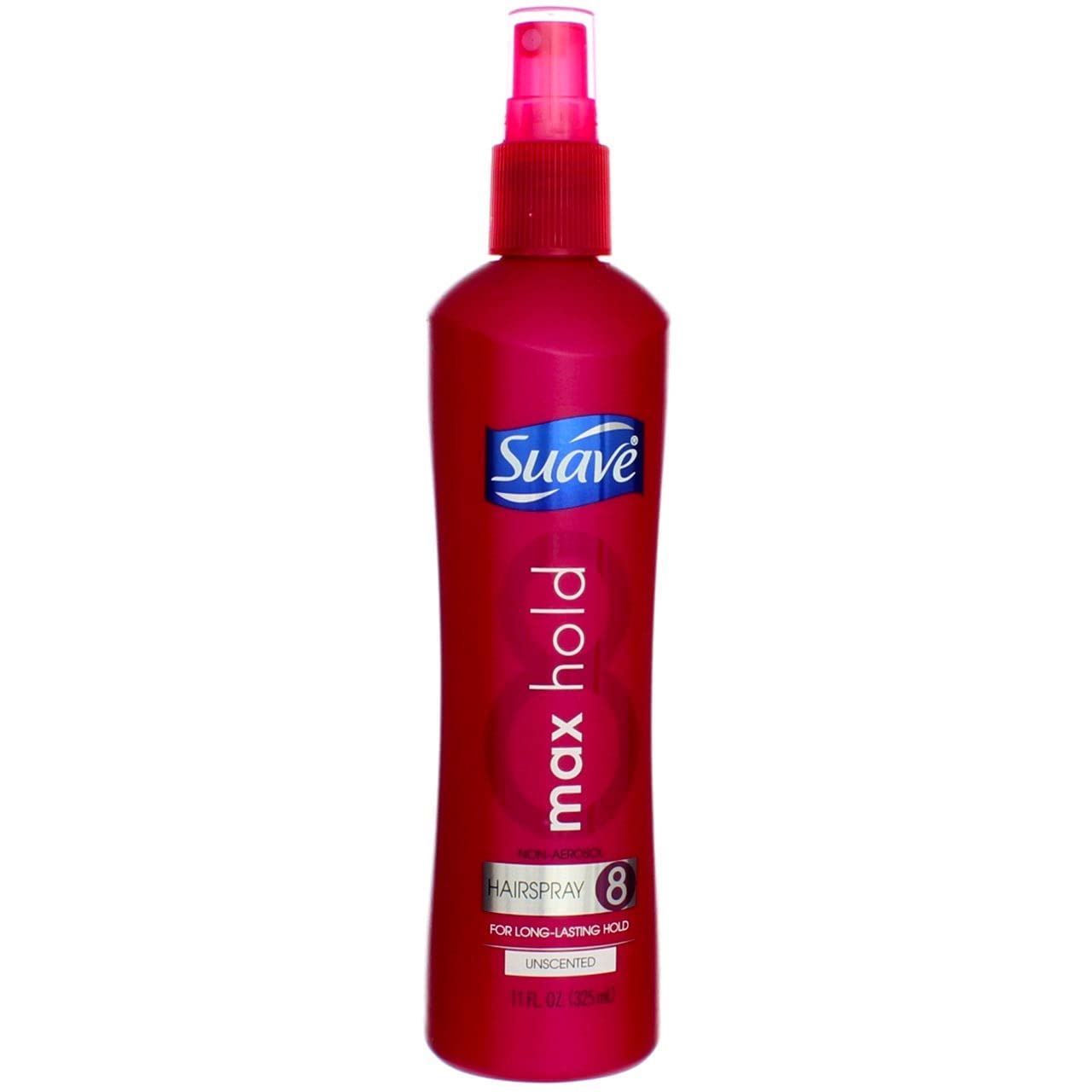 Suave Non Aerosol Spray Maximum Hold Unscented Hairspray, 11 Oz