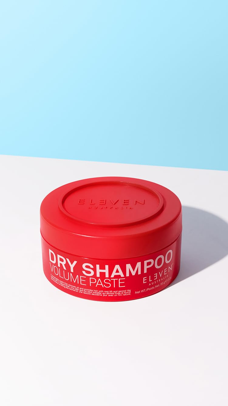 ELEVEN AUSTRALIA Dry Shampoo Volume Paste Essential For Anyone In Need Of Texture or Volume - 3 Oz - Red