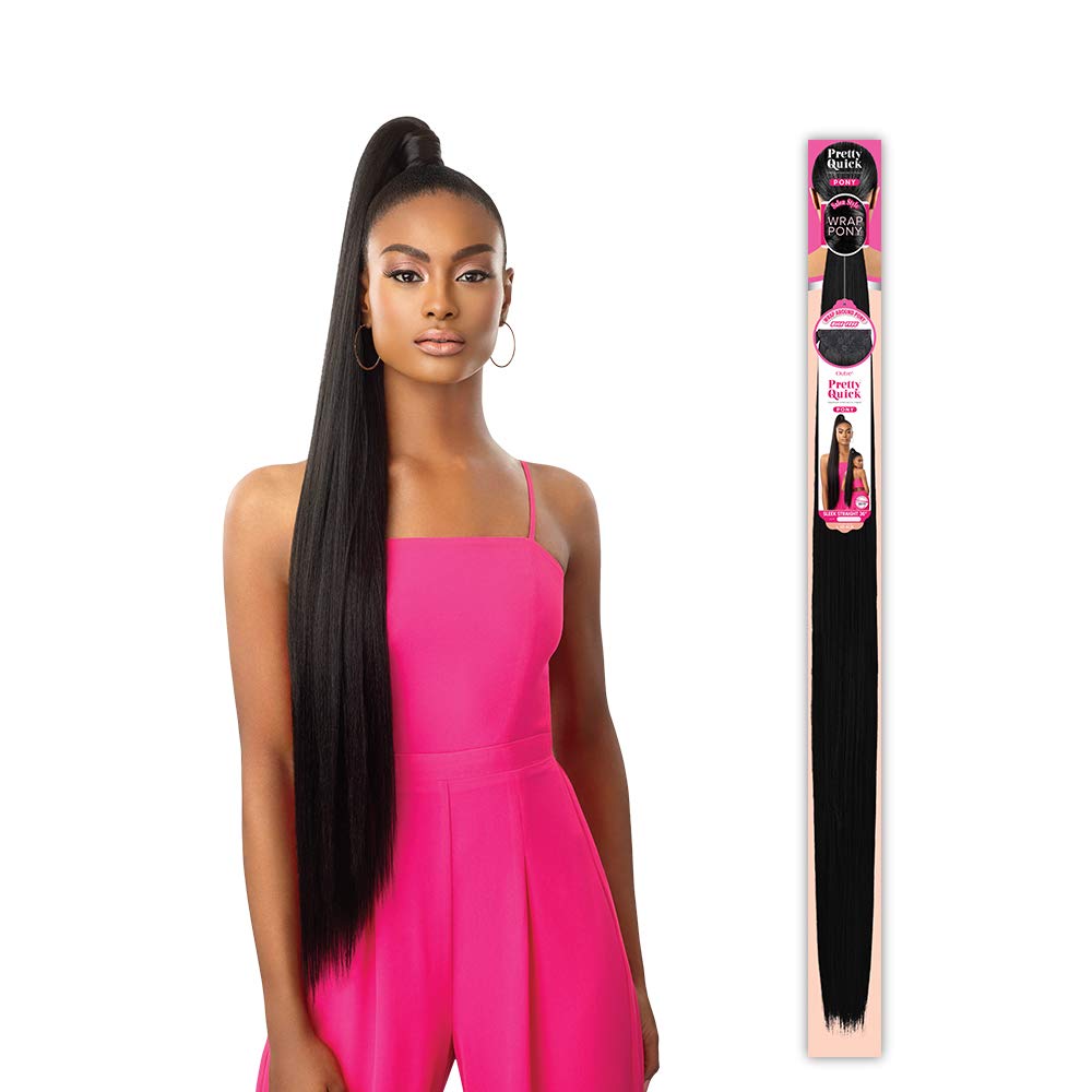 Outre Wrap Ponytail Pretty Quick Sleek Straight 36'' (613L)