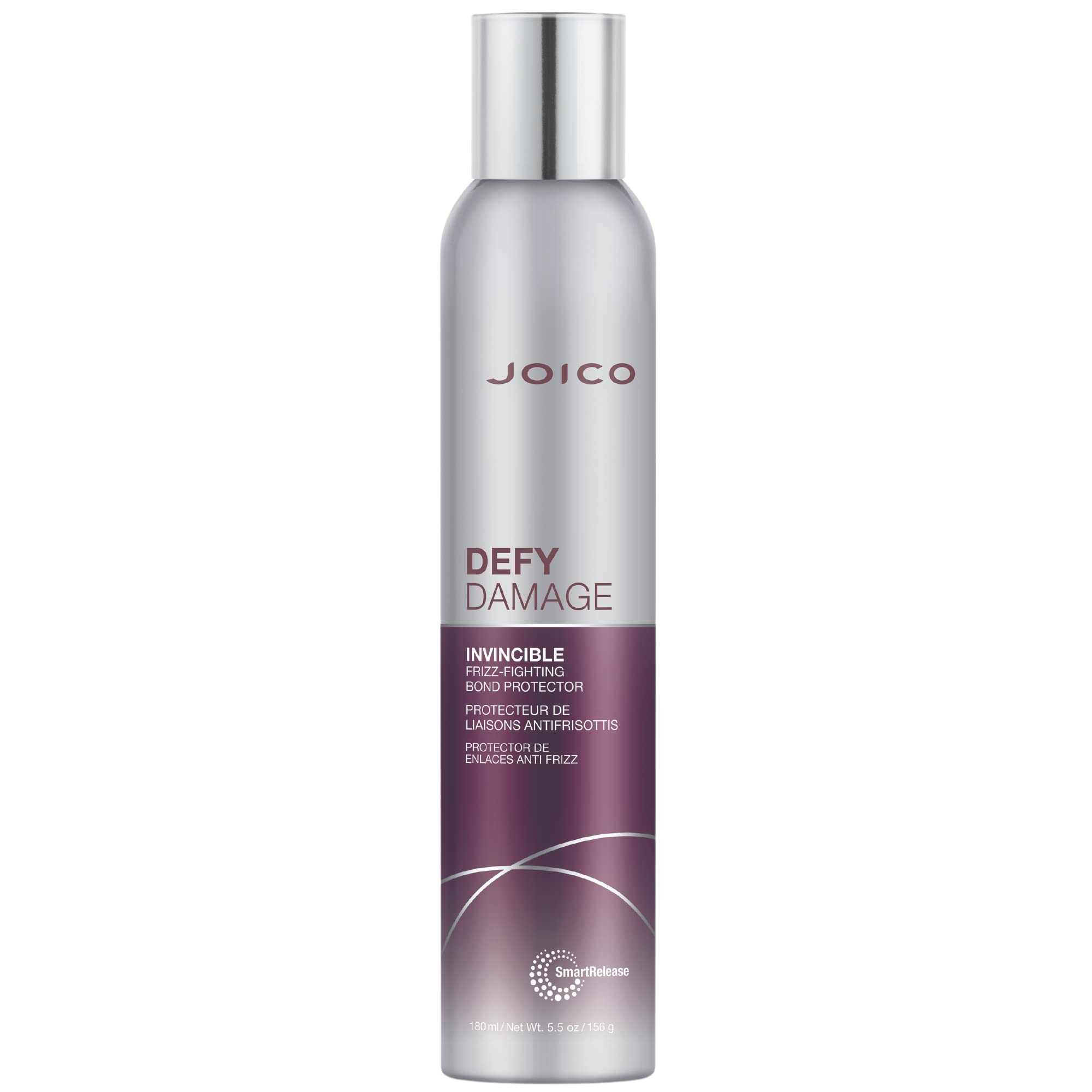 Joico Defy Damage Invincible Frizz-Fighting Bond Protector | 24 Hour Frizz Protection | Thermal Heat & Humidity Protection | Boo