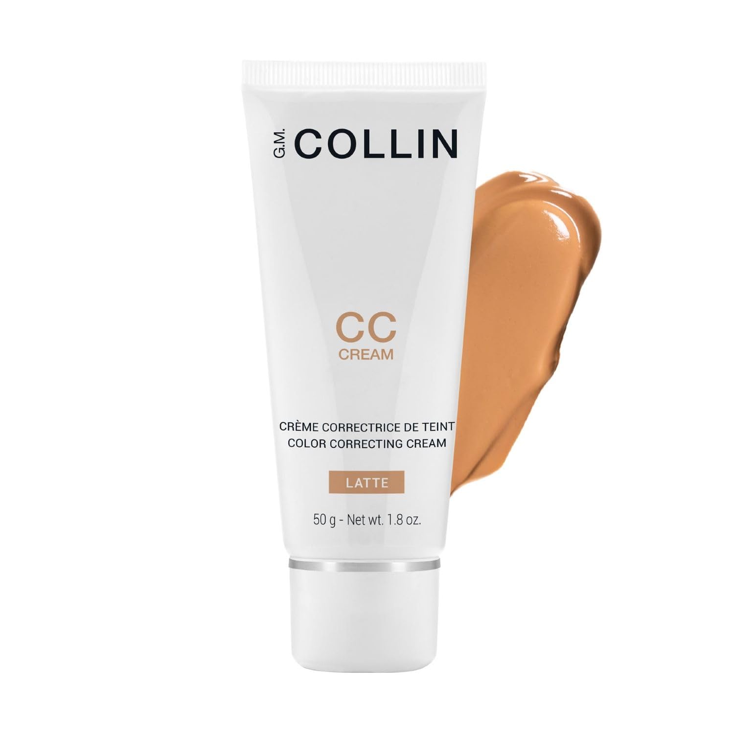 G.M. Collin Cc Cream (Latte) | Tinted Face Moisturizer | Color Correcting Skin Care With Hydrating Hyaluronic Acid