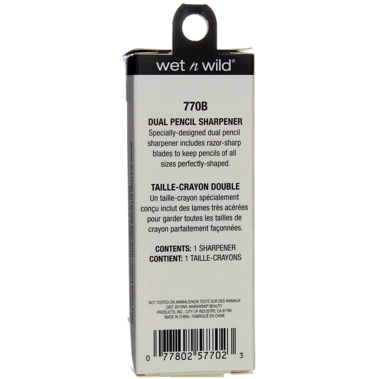 Wet n Wild Dual Pencil Sharpener, 1 Count (Pack of 4)