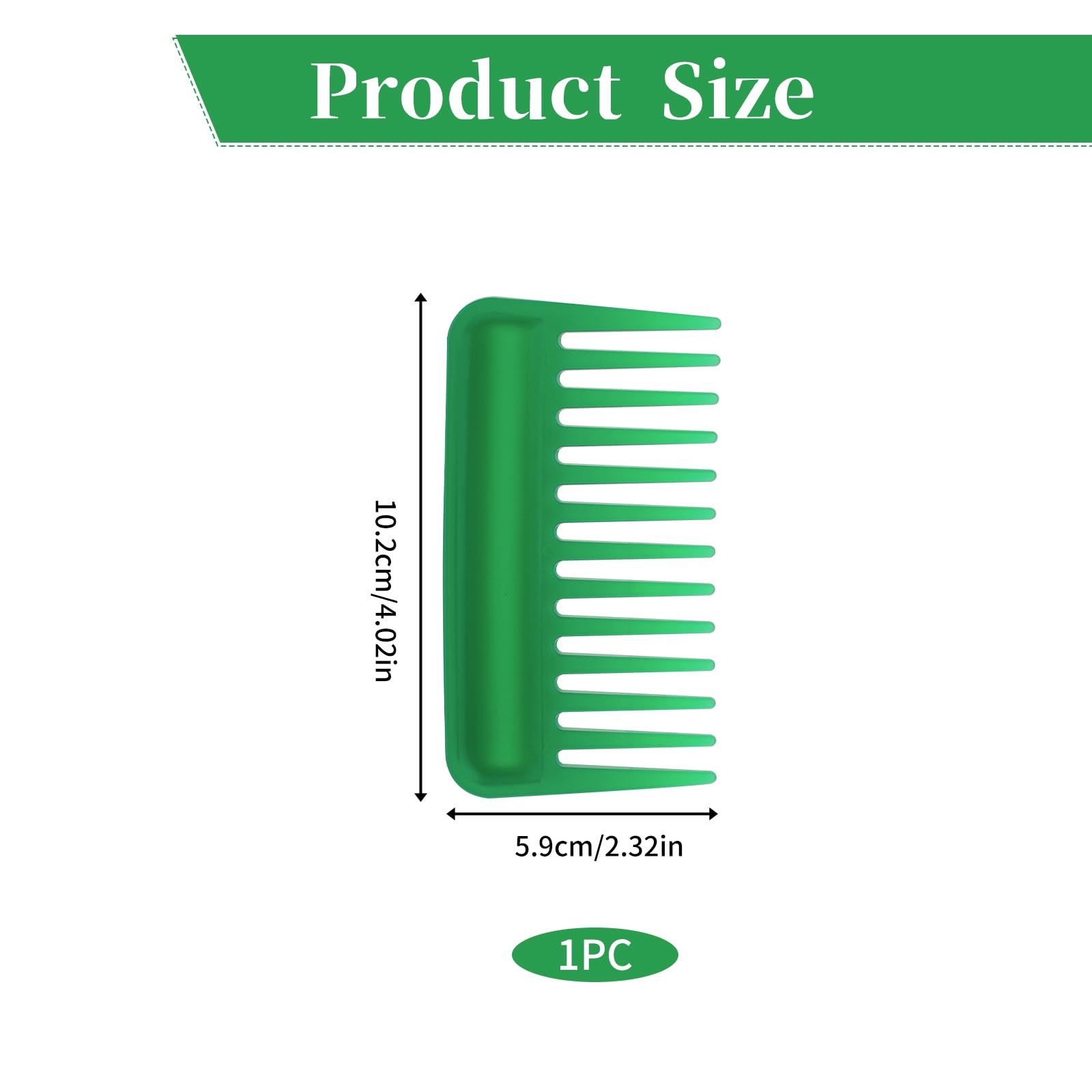 Mini Shower Comb, 4 Inches Small Wide Tooth Comb Purse Hair Detangling Comb Travel Comb Pocket Curly Hair Comb Portable Styling