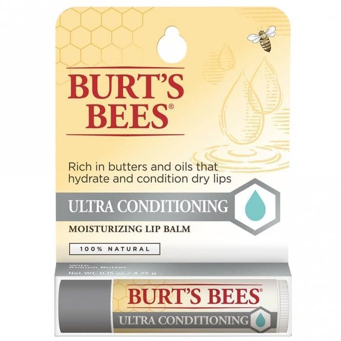 Ultra Conditioning Lip Balm Twin Pack By Burt'S Bees For Unisex - 2 X 0.15 Oz Lip Balm