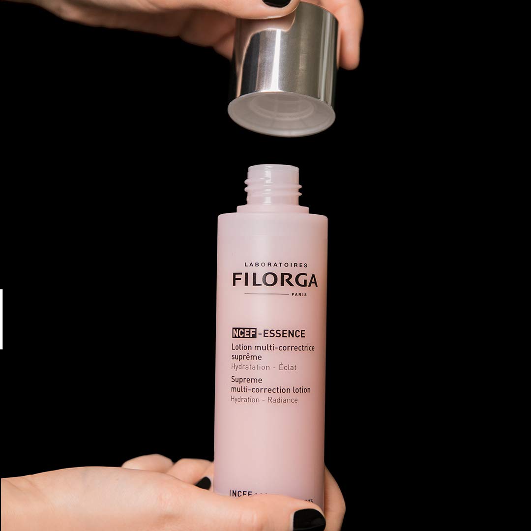 Filorga NCEF-Essence Hydrating Daily Face Lotion for Instant Moisturizing & Skin Brightening, Delivers Full and Long Lasting Hyd