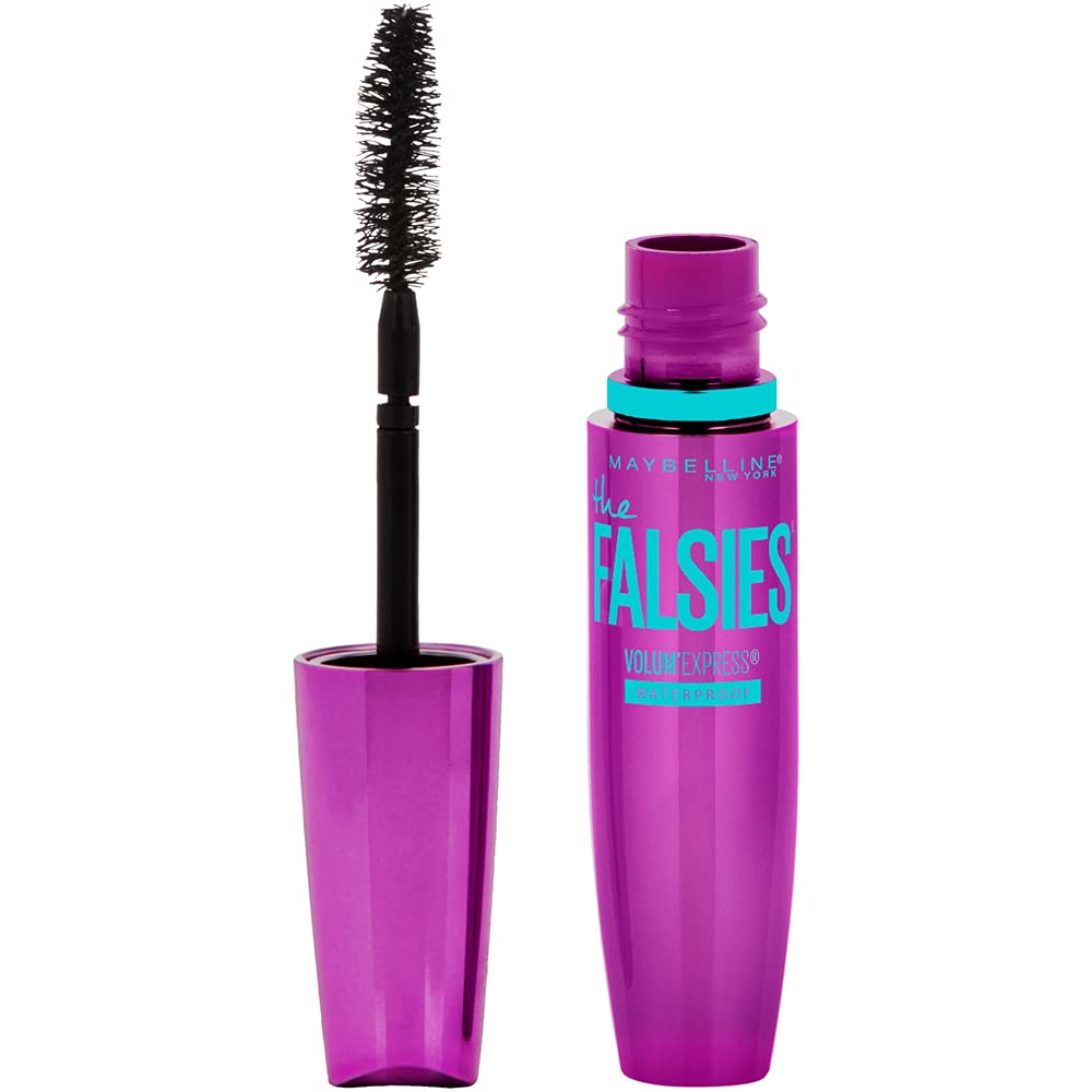Maybelline New York Volum Express The Falsies Waterproof Mascara, Very Black, 025 Fl Oz (Pack Of 1), (K0689700)