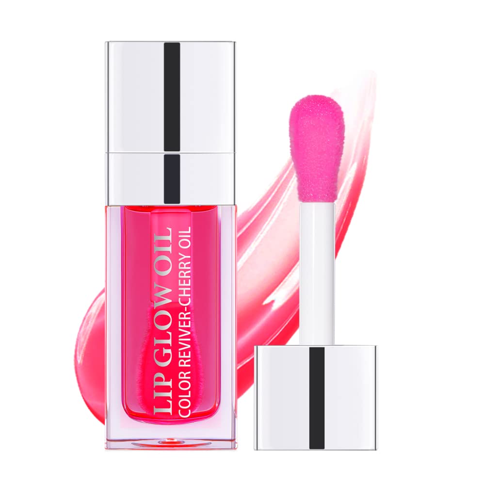 Sokgo Hydrating Lip Glow Oil, Plumping Lip Oil Gloss, Transparent Lip Balm, Natural Lip Plumper Gloss Make Lips Fuller And Moist