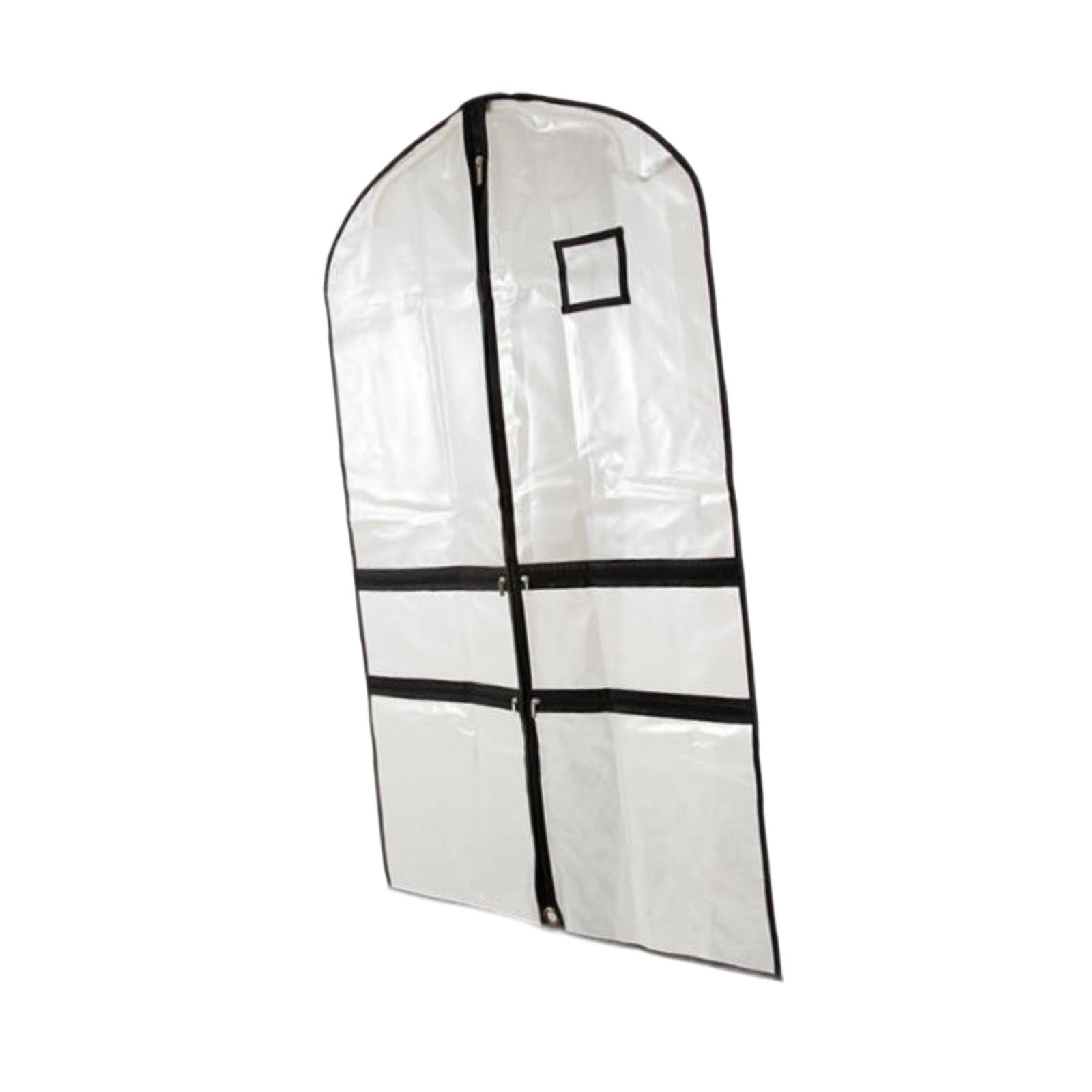 Atorse Dance Garment Bag Clothes Protector For Competition Party Garment Dust Cover Black