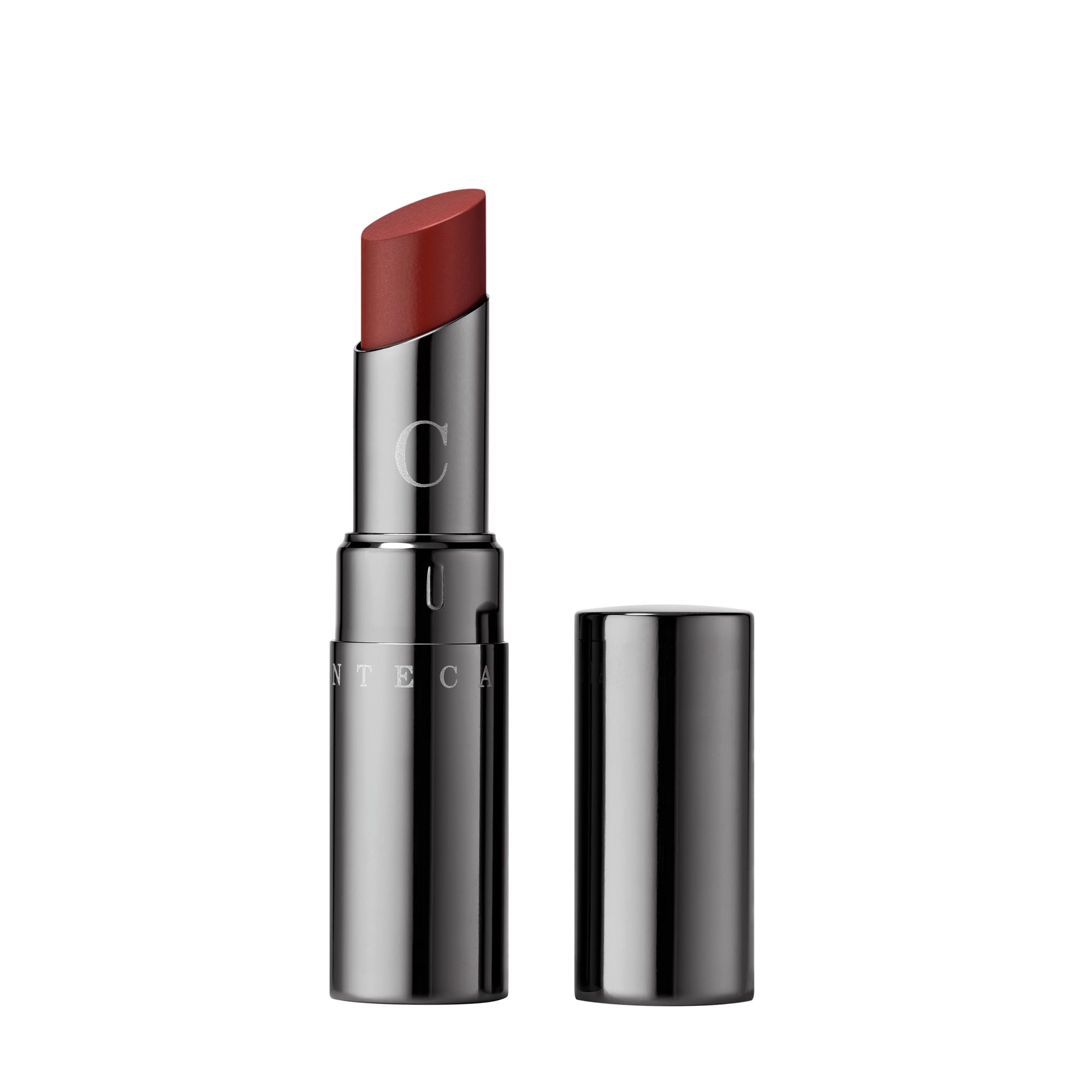 Chantecaille Lip Chic, Hydrating Lightweight Lipstick with Hyaluronic Acid, HighShine Glossy Finish, Ceylon