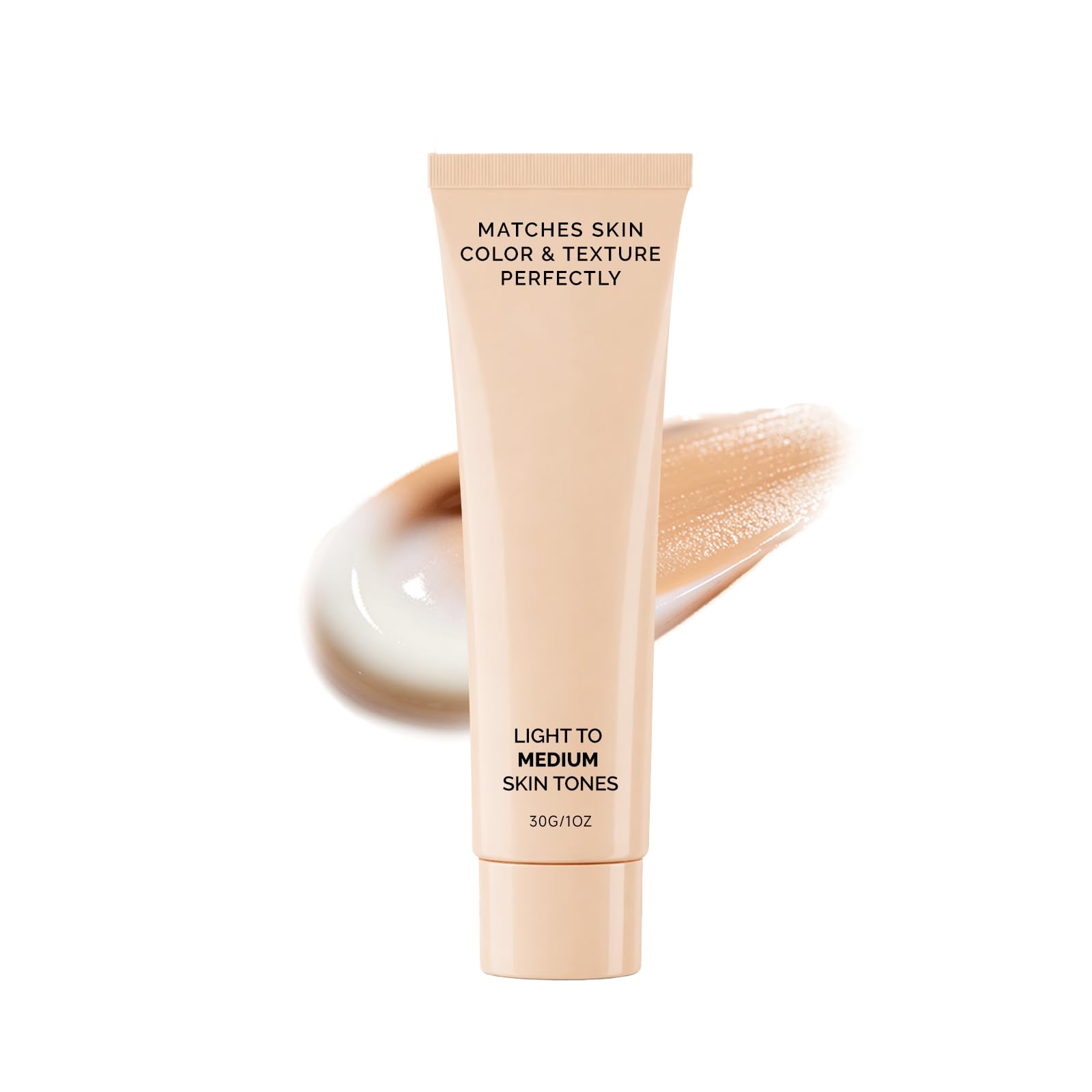 Color Changing Foundation for Mature Skin, 2 In 1 Full Coverage Concealer