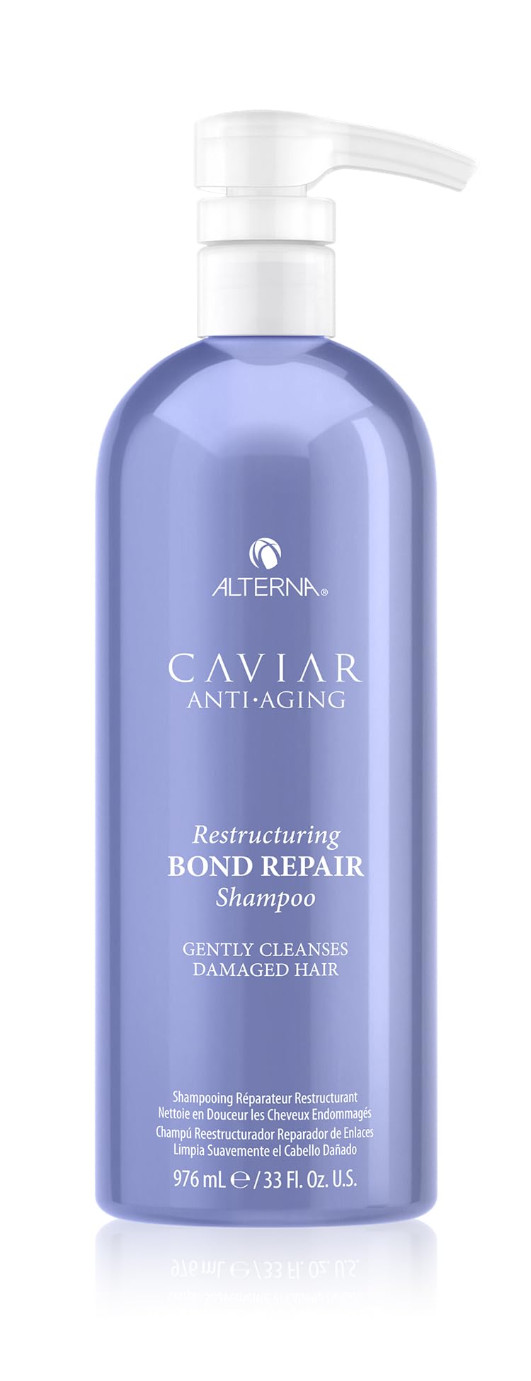 CAVIAR Anti-Aging Restructuring Bond Repair Shampoo 33.8 Fl Oz | For Brittle, Damaged and Split Ends | Repairs, Strengthens & Pr