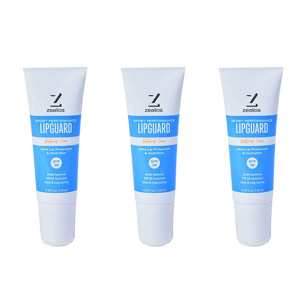 Zealios Lipguard - Spf 28 - Uva/Uvb Sunscreen Protection & Repair Chapped Lips - Broad Spectrum Protection Lip Balm - Sensitive