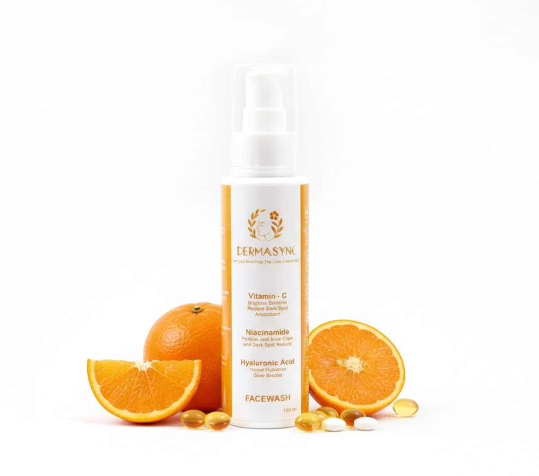 Vitamin C Face Wash  100 Ml | Brightening Cleanser For Fresh, Glowing Skin
