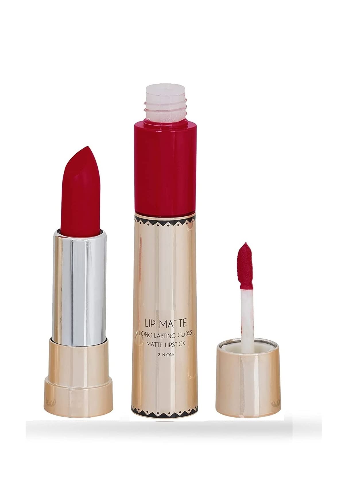 Lenon Beauty Lip Matte Long Lasting Lip Gloss Matte Lipstick 2 In 1