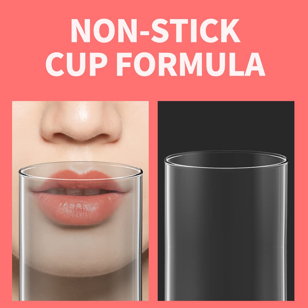 6 Colors Lip Tint Stain Set,Korean Lip Gloss Lip Tint Stain Plumping Mini Liquid Lipstick,Multi-Use Lip And Cheek Tint,Long Last