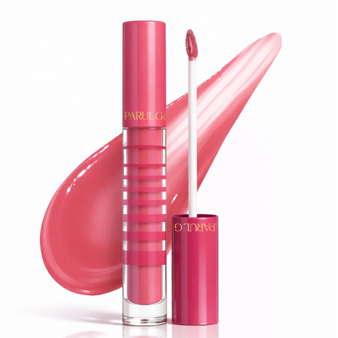 Parul Garg Beauty Tinted Lip Gloss For Women | Soft Tint With Glassy Shine | Lightweight, NonSticky & Moisturising Formula | Spf