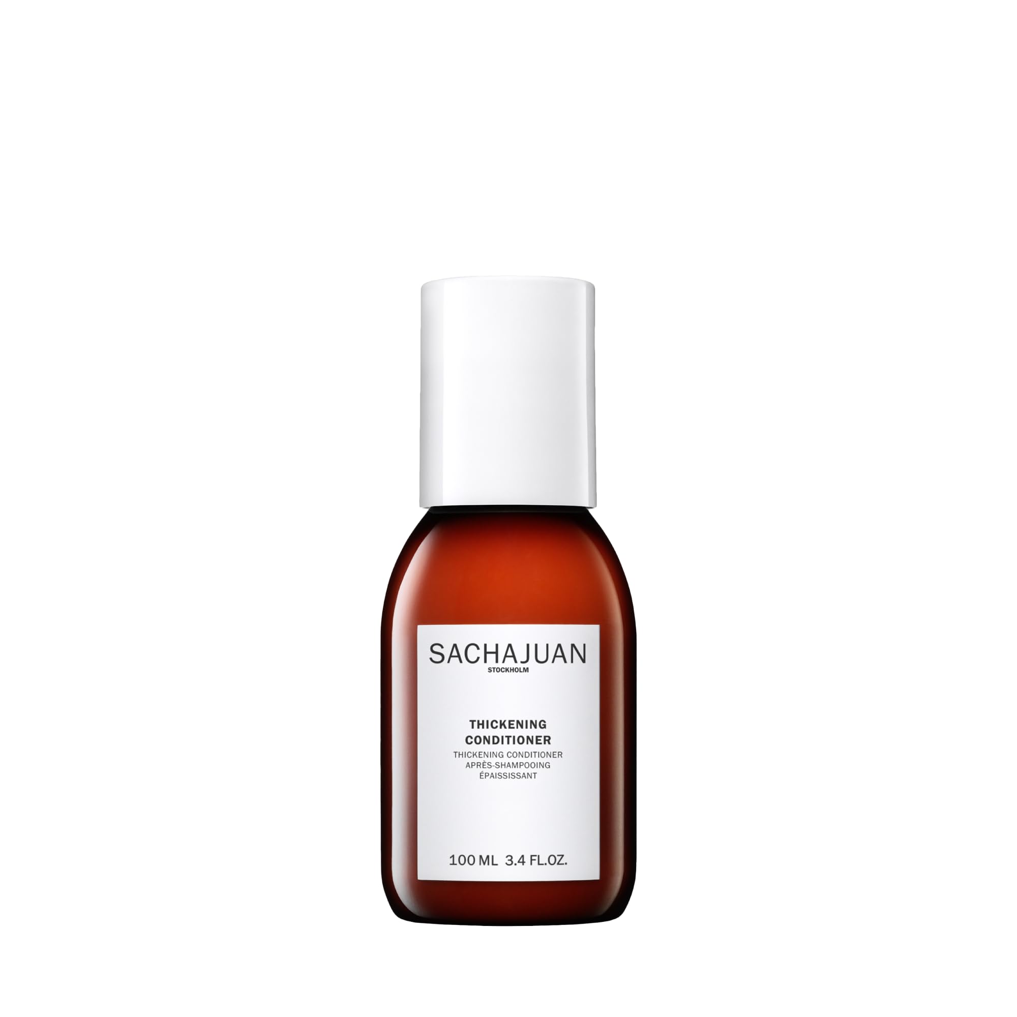 SACHAJUAN Thickening Hair Conditioner, Volumizing, Heat & UV Protectants, Shine & Smooth Volume, Paraben-Free, 3.4 fl oz